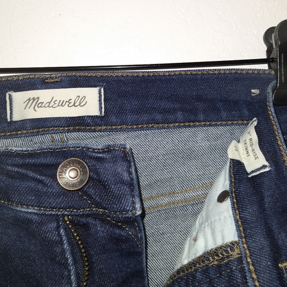 MADEWELL Mid Rise 9" Skinny Jeans - Picture 6 of 9